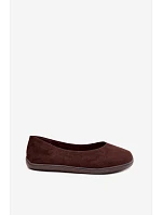 Dámské baleríny barefoot čokoládové Hollin Dámské baleríny barefoot čokoládové Hollin