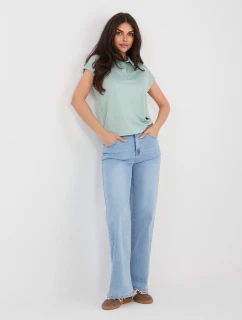 T shirt D17029M02856A pistacjowy