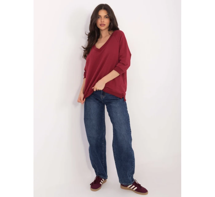 Mikina RV BL 5676.09 maroon Mikina RV BL 5676.09 maroon