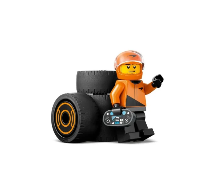 LEGO CITY 60442 Řidič F1 a vůz McLaren LEGO CITY 60442 Řidič F1 a vůz McLaren