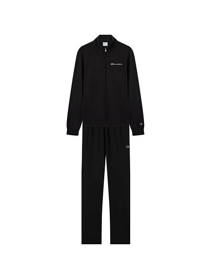 Pánský oblek na zip Black model 22119778 KK001 tepláková souprava - CHAMPION