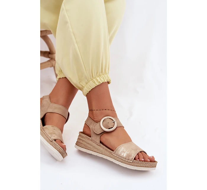 Dámské sandály Inblu RV000013 světle hnědé