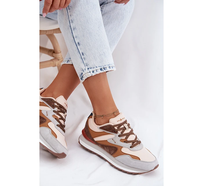 Dámské tenisky z semiše  hnědé model 22107471 - McArthur