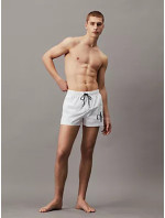 Pánské plavky Tkaný spodní díl SHORT DRAWSTRING KM0KM01015YCD - Calvin Klein