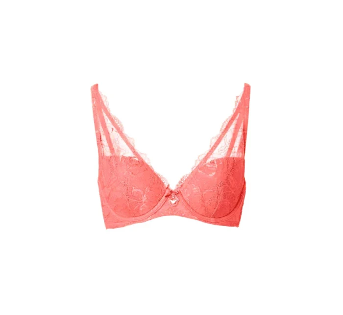 Dámská podprsenka 164419 3F206 03051 korálová - Emporio Armani