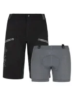 Dámské cyklistické kraťasy model 19908033 Černá - Kilpi