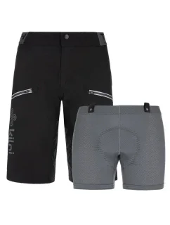 Dámské cyklistické kraťasy Trackee-w Černá - Kilpi