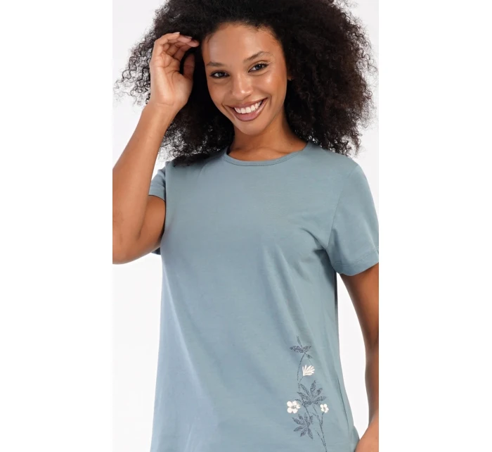 Dámské pyžamo kapri model 20711908 - Vienetta Dámské pyžamo kapri model 20711908 - Vienetta