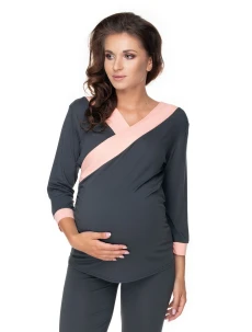 Těhotenská pyžama model 141834 PeeKaBoo