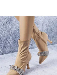 Boty na podpatku  model 205130 Solea