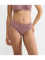 Dámské kalhotky Romance Midi - BROWN - hnědé 1141 - SLOGGI