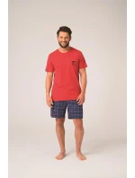 Pánské pyžamo Key MNS 416 B26 cr/r M-2XL