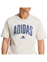 Pánské tričko beige pánské model 21720531 - ADIDAS Pánské tričko beige pánské model 21720531 - ADIDAS