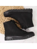 Rieker W R279B černé zateplené boty