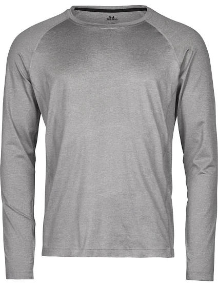 Tee Jays TJ 7022 Sportovní tričko CoolDry s dlouhým rukávem 18.7022 grey melange Tee Jays TJ 7022 Sportovní tričko CoolDry s dlouhým rukávem 18.7022 grey melange
