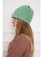 Roma fleecová čepice mint model 18749879 - K-Fashion Roma fleecová čepice mint model 18749879 - K-Fashion