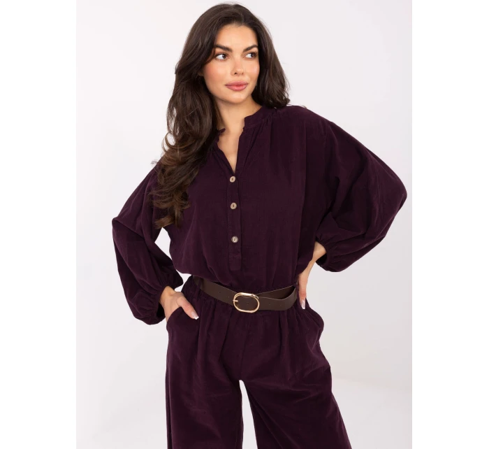 Koszula IT KS model 21722858 ciemny fioletowy - FPrice