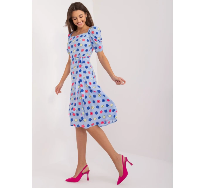 Šaty LK SK 509677.01X světle modré