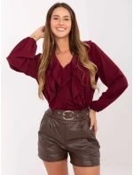 Bluzka MI BZ model 21421375 bordowy - FPrice