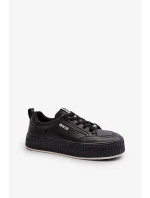 Dámské Tenisky na platformě Big Star Černá Dámské Tenisky na platformě Big Star Černá