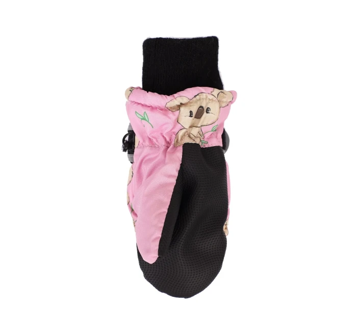 YOCLUB REN-0336G Dívčí lyžařské rukavice