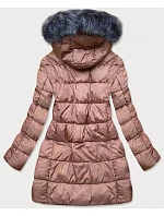 DAMSKA ZIMOWA PIKOWANA KURTKA RÓŻ model 22082634 - Libland DAMSKA ZIMOWA PIKOWANA KURTKA RÓŻ model 22082634 - Libland