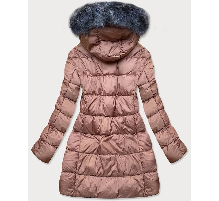 DAMSKA ZIMOWA PIKOWANA KURTKA RÓŻ model 22082634 - Libland DAMSKA ZIMOWA PIKOWANA KURTKA RÓŻ model 22082634 - Libland
