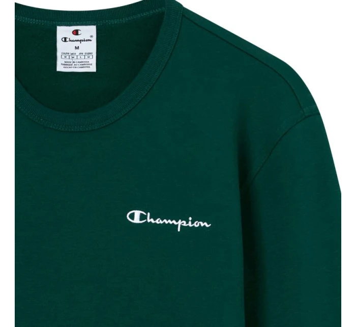 Pánská mikina Crewneck Sweatshirt green  pánské model 21493734 - CHAMPION