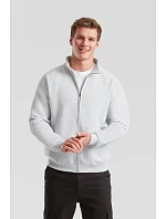 Fruit of the Loom Premium Sweat Jacket Mikina 16.2228 light graphite