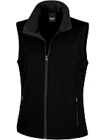 Result R 232F Dámská 2-vrstvá softshell vesta "Printable" 30.232F black/black Result R 232F Dámská 2-vrstvá softshell vesta "Printable" 30.232F black/black