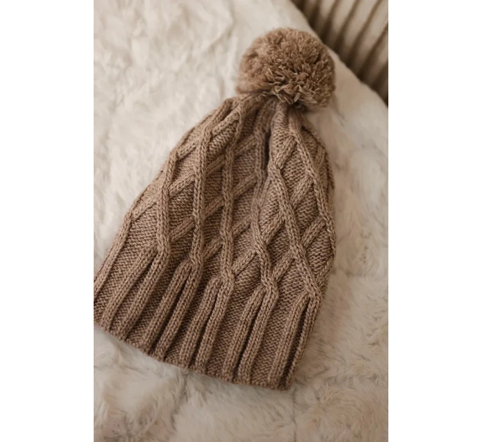 Milano fleecová čepice K203 tmavě béžová Milano fleecová čepice K203 tmavě béžová