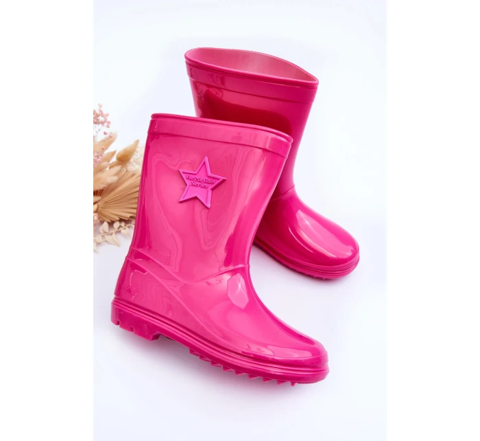 Dětské gumové holínky Fuchsie Malvi