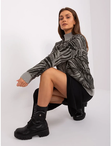 Sweter AT SW model 18884824 khaki - FPrice