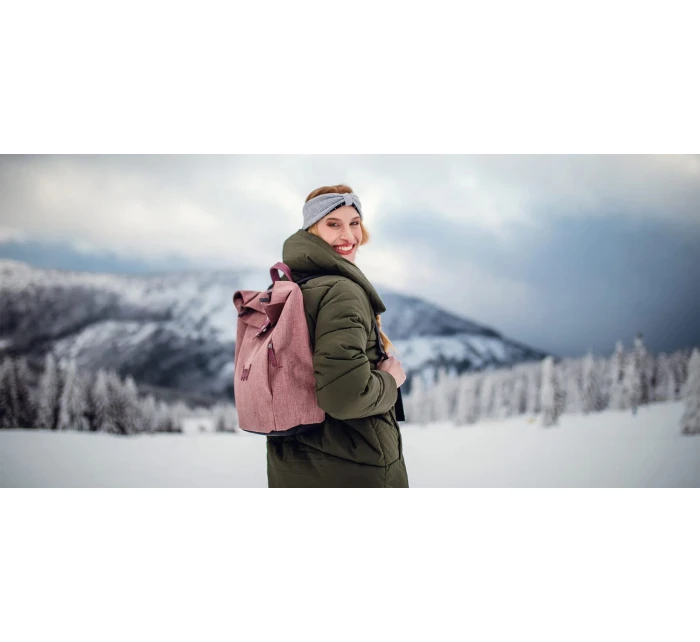 Městský batoh VUCH Mellora Dark Pink Městský batoh VUCH Mellora Dark Pink