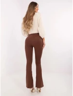 Dámské kalhoty NM SP V3696.24 Tmavě hnědá - FPrice Dámské kalhoty NM SP V3696.24 Tmavě hnědá - FPrice