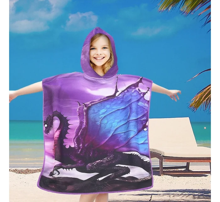 dětské plážové pončo s kapucí model 20965682 - Cotton World dětské plážové pončo s kapucí model 20965682 - Cotton World
