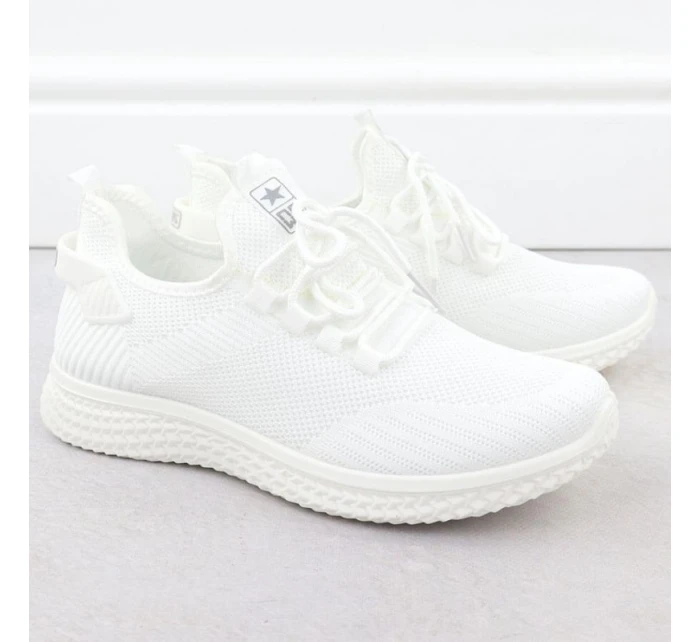 Sportovní obuv mesh light white Novinky 3634