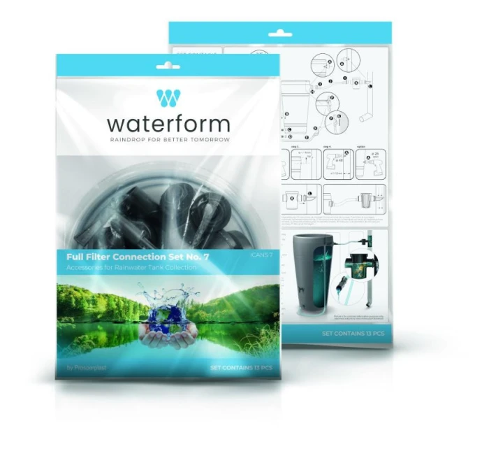 SADA PRO PŘIPOJENÍ VODY ICANSET 7 dětské