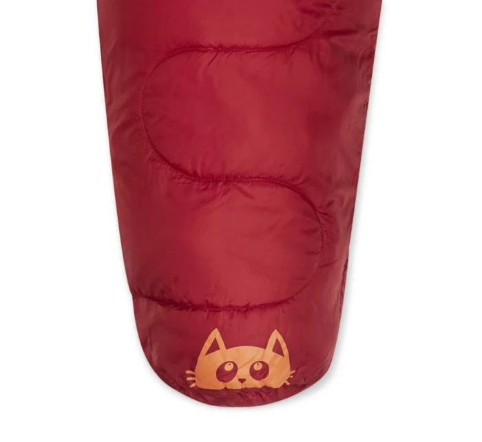 Campus Gattino 250 Dětský mumiový spací pytel Hiking Right Red/Orange Campus Gattino 250 Dětský mumiový spací pytel Hiking Right Red/Orange