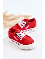Dětské nízké tenisky Big Star model 21577003 Červená - Big Star Shoes Dětské nízké tenisky Big Star model 21577003 Červená - Big Star Shoes