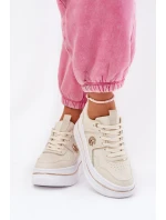 Dámské Sportovní Boty Na Platformě Béžové model 21687804 - Boto Dámské Sportovní Boty Na Platformě Béžové model 21687804 - Boto