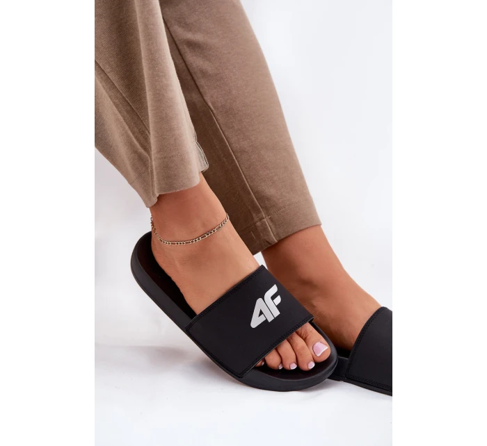 Dámské Pantofle Černé model 21695508 - 4F Dámské Pantofle Černé model 21695508 - 4F