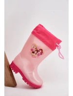 Dětské dívčí holínky princezny růžové Dazzly