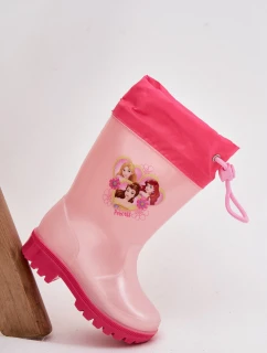 Dětské dívčí holínky růžové model 21747797 - Boto
