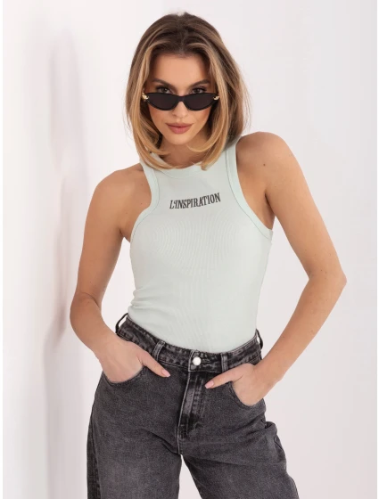 Top model 22020710 mietowy - FPrice Top model 22020710 mietowy - FPrice