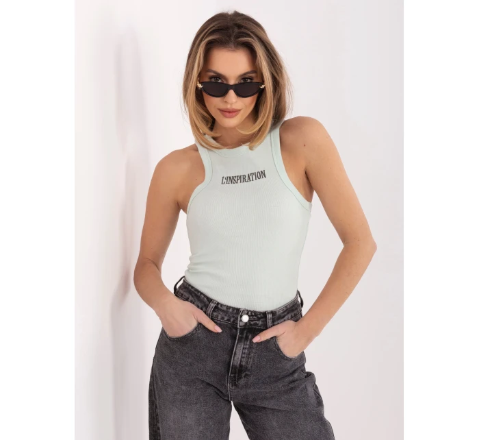 Top model 22020710 mietowy - FPrice Top model 22020710 mietowy - FPrice