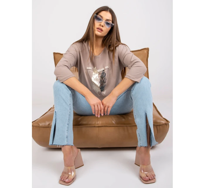 Halenka RV BZ 0224.42 tmavě lila Halenka RV BZ 0224.42 tmavě lila