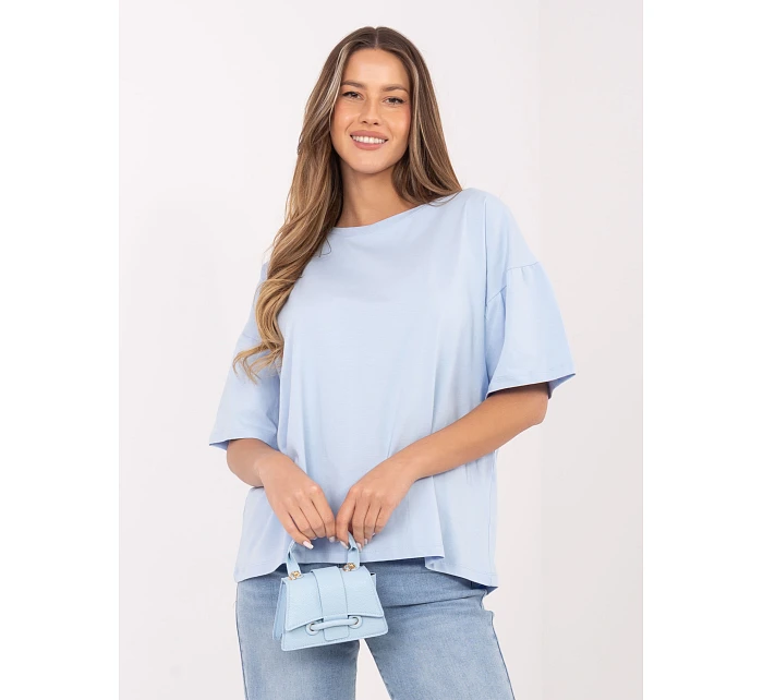 T shirt RV BZ model 22072974 jasny niebieski - FPrice T shirt RV BZ model 22072974 jasny niebieski - FPrice