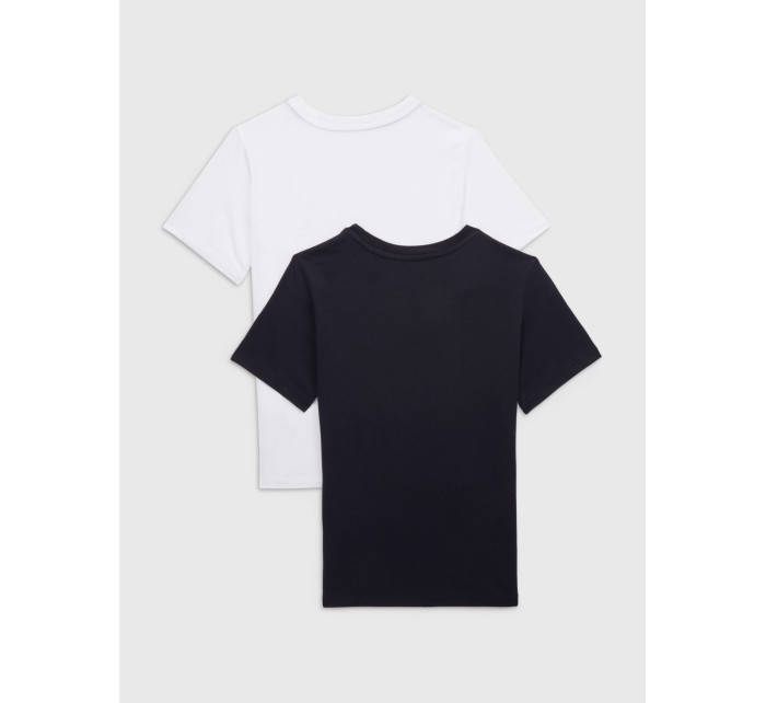 Chlapecké tričko TH ORIGINAL 2-PACK FLAG T-SHIRTS UB0UB003100S0 bílá/tmavě modrá - Tommy Hilfiger