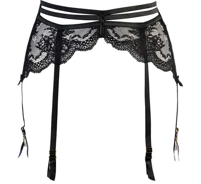 Dámský podvazkový pás V-10712 Černá - Axami Dámský podvazkový pás V-10712 Černá - Axami